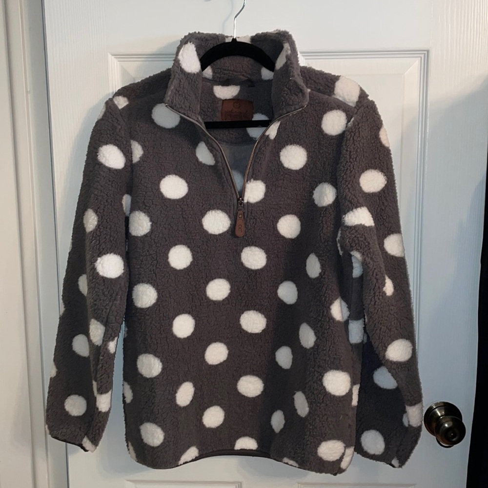 🦒 Cozy Gray and White pullover🐘